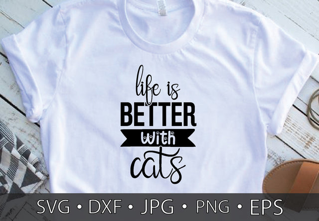 life is better with cats SVG md faruk hossain 