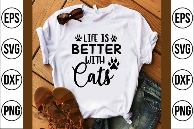 life is better with cats svg SVG shah alam 