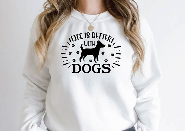 life is better with dogs SVG farhad farhad 