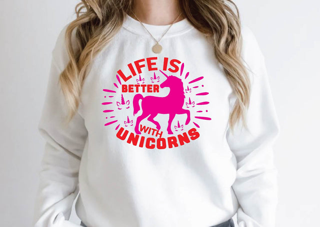 life is better with unicorns SVG farhad farhad 