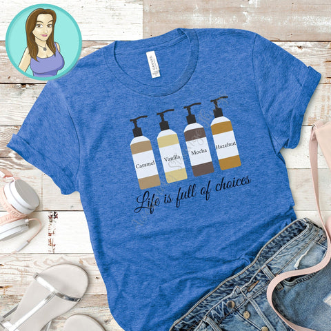 Life is full of choices Coffee svg and png SVG Awesomely Strange Designs 