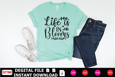 Life is in Blooms SVG Shahin alam 