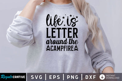 Life is letter around SVG SVG Regulrcrative 