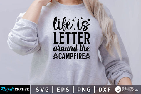 Life is letter around SVG SVG Regulrcrative 