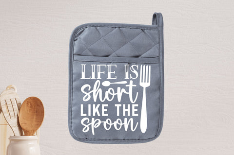 Life is short like the spoon SVG SVG Regulrcrative 