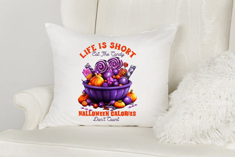 Life is Short PNG, Funny Halloween Sublimation Sublimation CraftLabSVG 