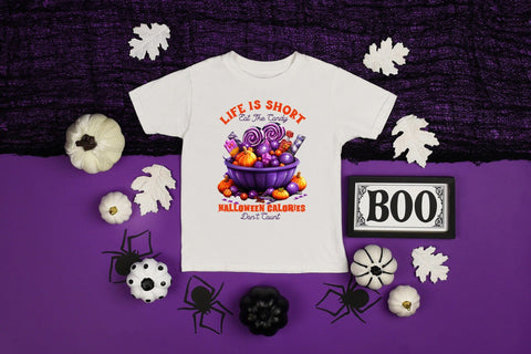 Life is Short PNG, Funny Halloween Sublimation Sublimation CraftLabSVG 