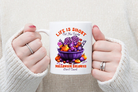 Life is Short PNG, Funny Halloween Sublimation Sublimation CraftLabSVG 