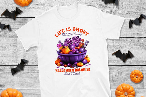 Life is Short PNG, Funny Halloween Sublimation Sublimation CraftLabSVG 