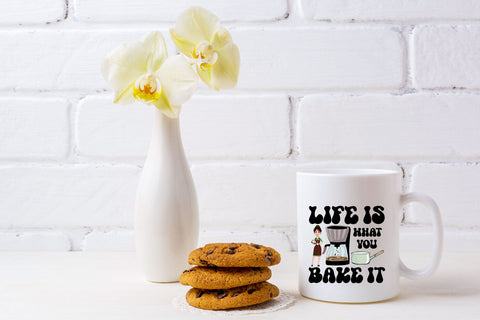 Life is What You Bake It Sublimation Sublimation Rupkotha 