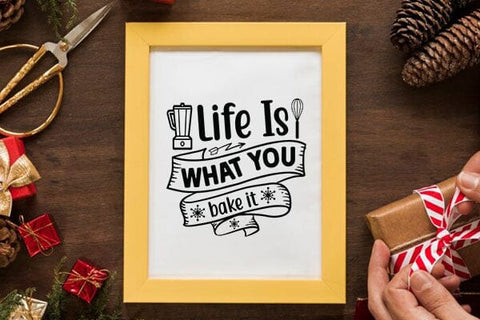 life is what you bake it SVG Angelina750 