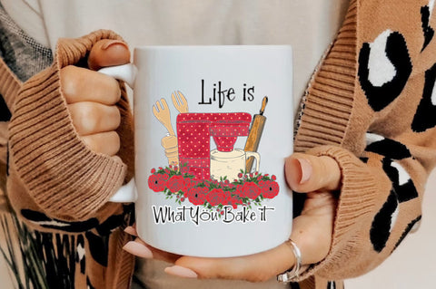 Life is What You Bake Sublimation Sublimation Jagonath Roy 