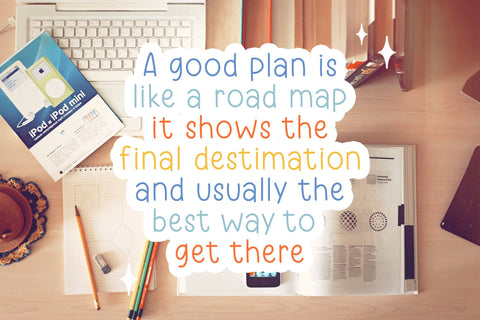 Life Planner Font Duo (Planner Fonts, Neat Fonts, Tidy Fonts, Handwriting Fonts) Font Jupiter Studio Fonts 