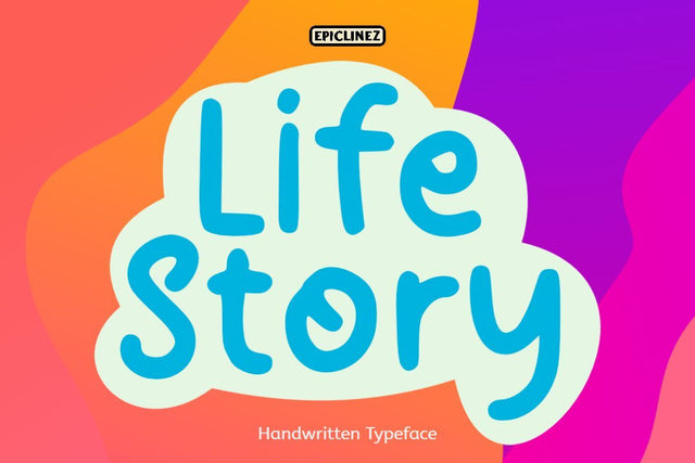 Life Story Font Epiclinez 