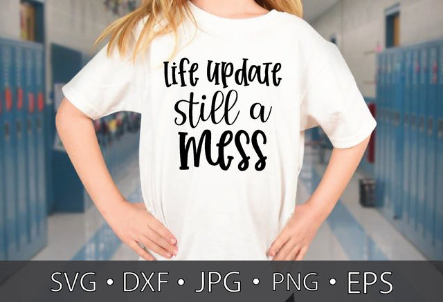 life update is still a mess SVG md faruk hossain 