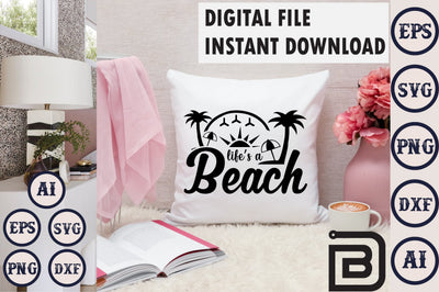 Life’s A Beach SVG Craftlabsvg24 