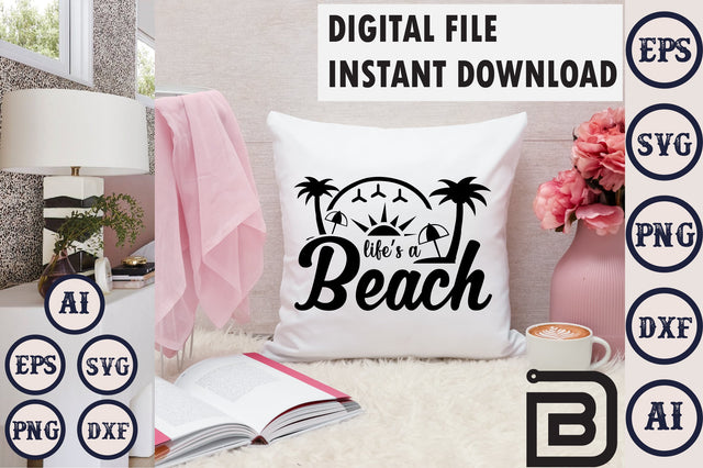 Life’s A Beach SVG Craftlabsvg24 