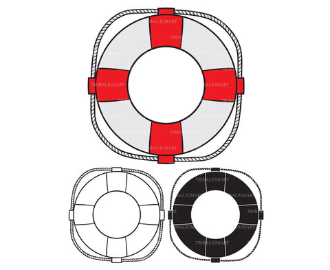 Lifesaver SVG TribaliumArtSF 