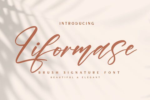 Liformase Font Wildan Type 