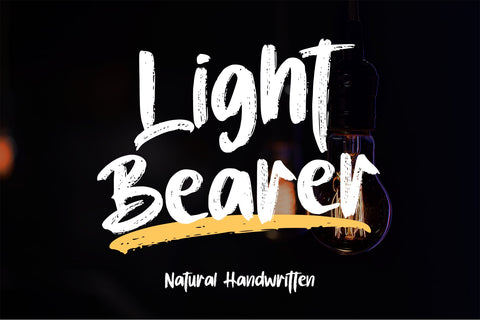 Light Bearer Font Letterara 