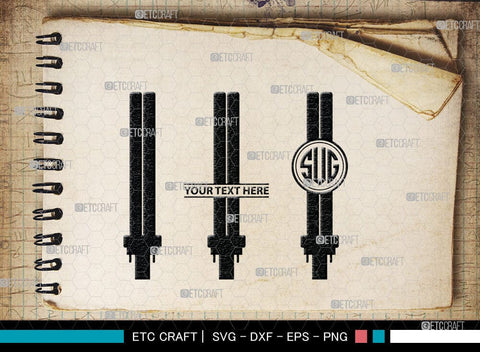 Light Bulb Monogram, Light Bulb Silhouette, Light Bulb SVG Cut Files, Light Svg, Energy Bulb Svg, Energy Saving Light Silhouette, SB00075 SVG ETC Craft 