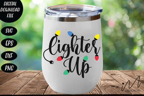 Lighter up svg, Christmas light svg, Vintage Lighter svg, Merry Christmas t shirt, Holiday svg, SVG Isabella Machell 