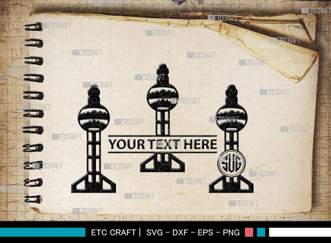 Lighthouse Monogram, Lighthouses Silhouette, Lighthouses SVG, Lighthouse Svg, Nautical Svg, SB0006 SVG ETC Craft 