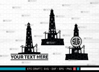 Lighthouse Monogram, Lighthouses Silhouette, Lighthouses SVG, Lighthouse Svg, Nautical Svg, SB0006 SVG ETC Craft 