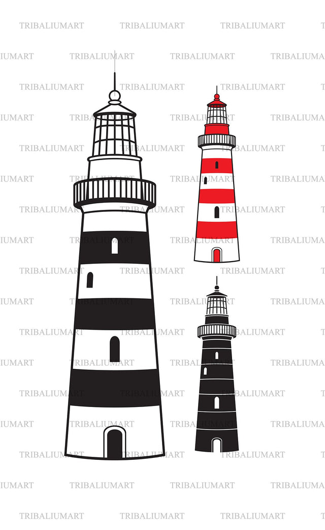 Lighthouse SVG TribaliumArtSF 
