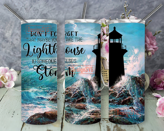 Lighthouse tumbler wrap digital downloads, lighthouse tumbler png, nautical tumbler, popular tumbler png, friendship tumbler, motivational Sublimation DesignSVG 