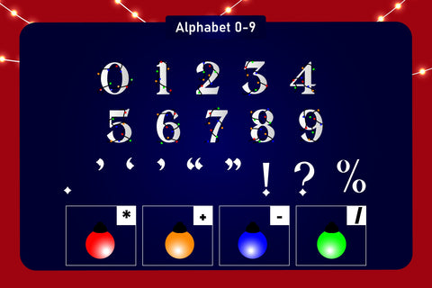 Lighting Color Fonts Font Fox7 By Rattana 