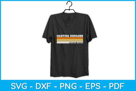 Lighting Designer Limited Edition Svg Design SVG artprintfile 
