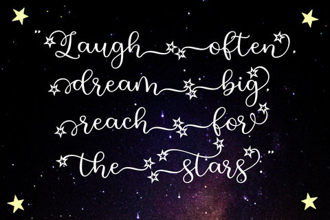 Lighting Start Font Sulthan studio 