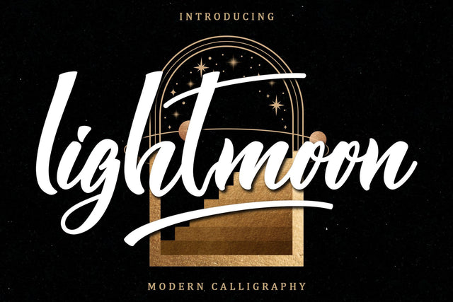 Lightmoon Font Sakha Design Studio 