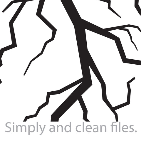 Lightning bolt SVG TribaliumArtSF 