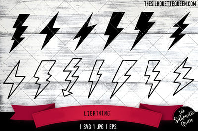 Lightning SVG File, SVG Bundle File-Cut File-Vector Clip Art for Commercial & Personal Use-Download-Cricut,Cameo,Explore,SCAL,Silhouette SVG Loveleen Kaur 