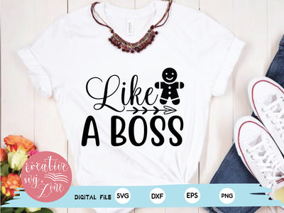 Like a Boss SVG md faruk hossain 