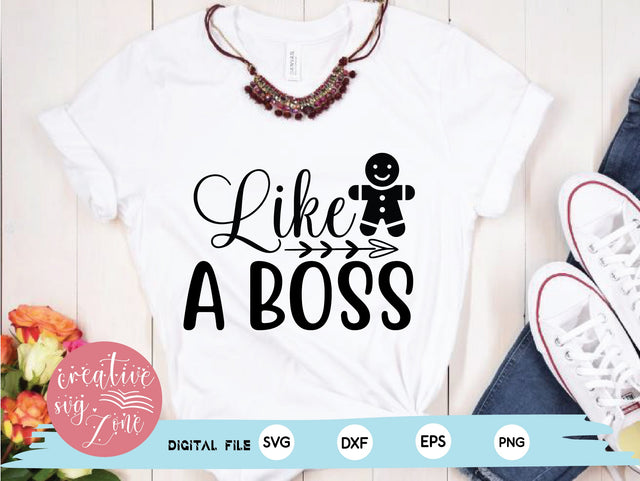 Like a Boss SVG md faruk hossain 