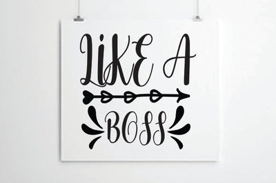 Like a Boss SVG thesvgfactory 