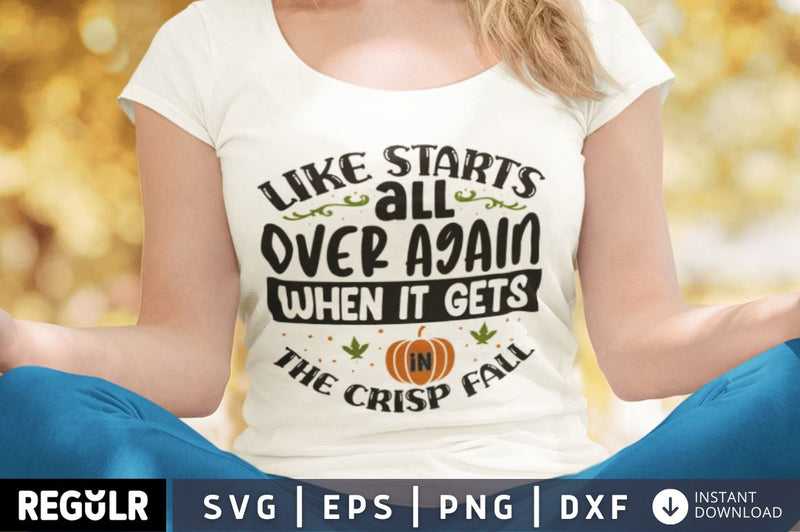 Like starts all over again SVG SVG Regulrcrative 