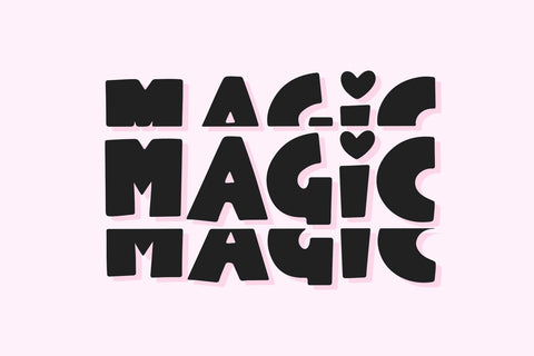 Likely Stacked - Fun Stacked Font Font KA Designs 