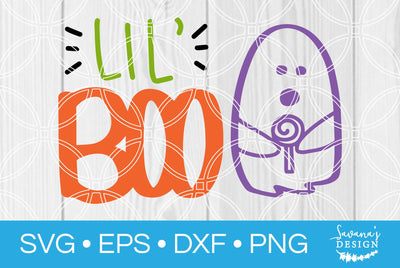 Lil Boo Ghost SVG SavanasDesign 