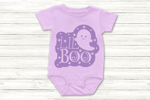 Lil Boo| Kids Halloween SVG Cutting Files. SVG CosmosFineArt 