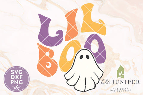 Lil Boo SVG, First Halloween Shirt SVG SVG LilleJuniper 