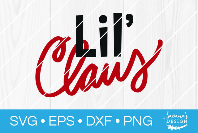 Lil Claus SVG SavanasDesign 