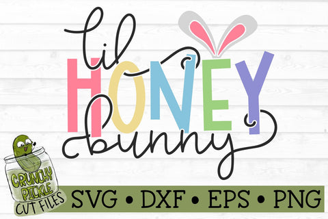 Lil Honey Bunny Easter SVG File SVG Crunchy Pickle 