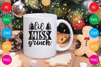 Lil Miss Grinch SVG CraftlabSvg29 