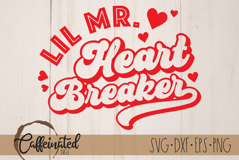 Lil Mr. Heart Breaker svg SVG Caffeinated SVGs 