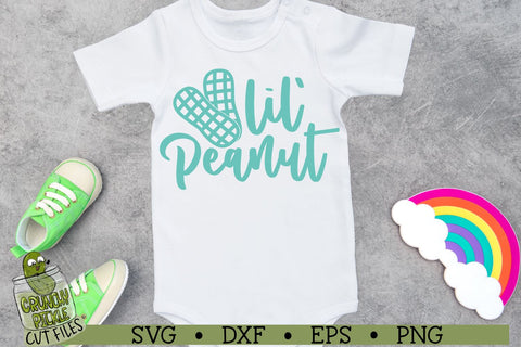 Lil' Peanut Baby SVG File SVG Crunchy Pickle 