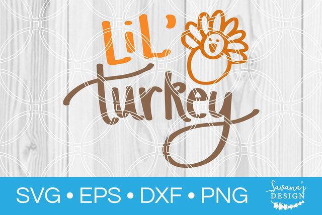 Lil Turkey SVG SavanasDesign 
